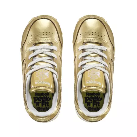 Reebok Classic Leather Metallic Infants "Golden"