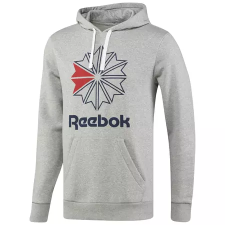Reebok Classics Fleece Star Big Logo (edium Grey Heather)