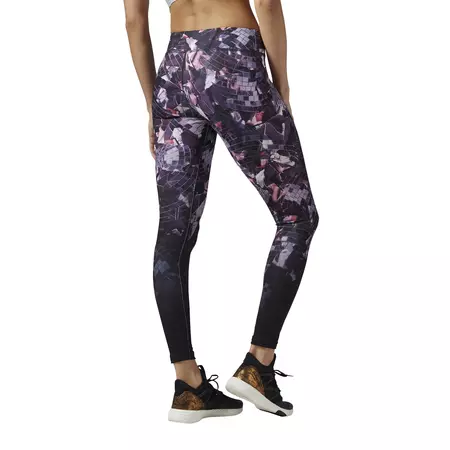 Reebok Dance Shattered Glam Tight (Night Violet)
