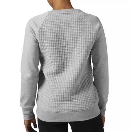 Reebok Elements Quilted Crew Women´s (Medium Grey Heather)
