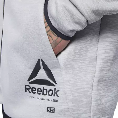 Reebok OST Training Speedwick Spacer Full-Zip Hoodie