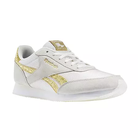 Reebok Royal Classic Jogger 2LX "Chambray" (Chalk/Lilac Ash/Gold Metallicallic/White)