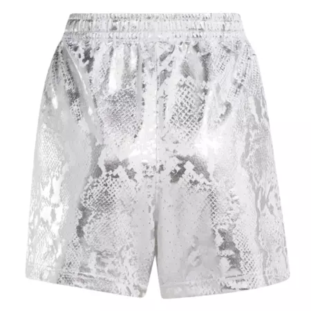 Reebok Wmns B-Ball Off-Court Allover Print Shorts 5" "White"