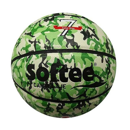 Softee Camouflage Synthetic leather Ball (SZ.7) (Green)
