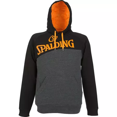 Spalding Street Hoody (grau melange/black/orange)