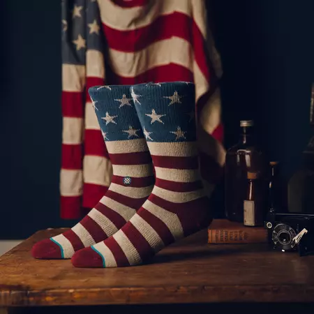 Stance All Casual USA The Fourth Socks