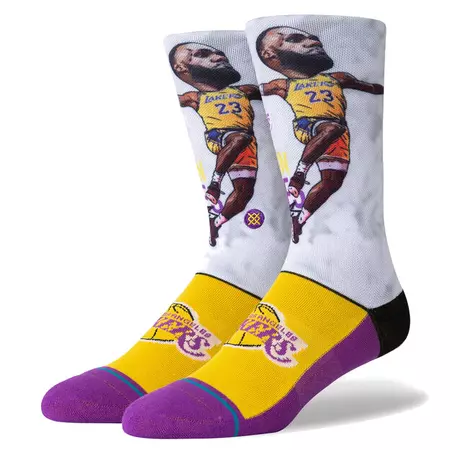 Stance LBJ Big Head Socks