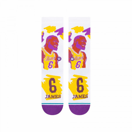 Stance NBA Casual Paint James Crew Socks