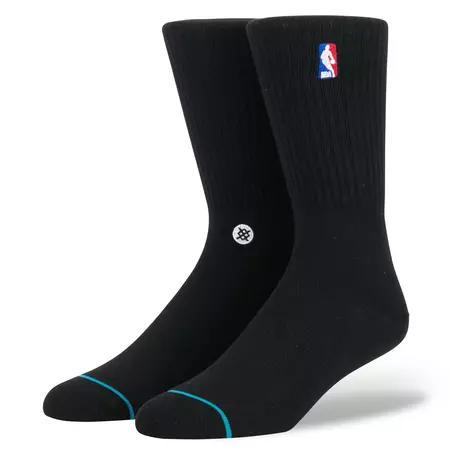 Stance NBA Logoman Crew BLK