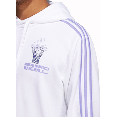 Sweat à Capuche Basket Adidas Real Madrid GFX