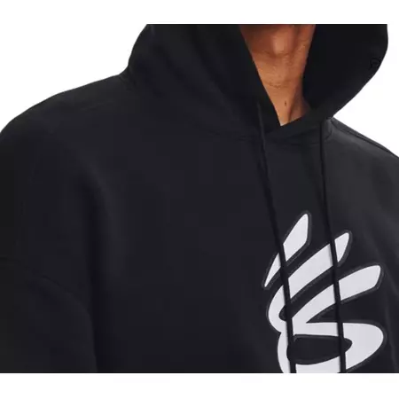 UA Curry Big Splash Pollover Hoodie "Black-White"