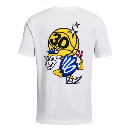 Under Armour Basketball Curry Dub Goat Tee "White"