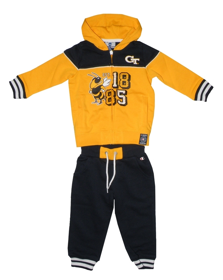 Champion Chandal Bebé University Of Georgia Tech (amarillo/navy)