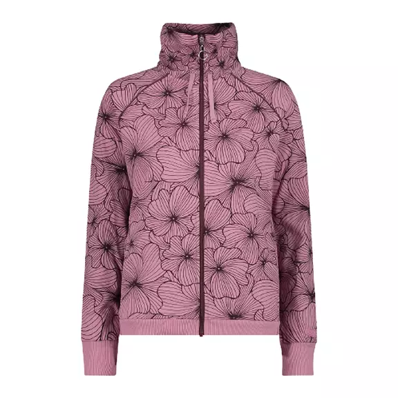Campagnolo Women's Sweatshirt with Floral Print "Pink"