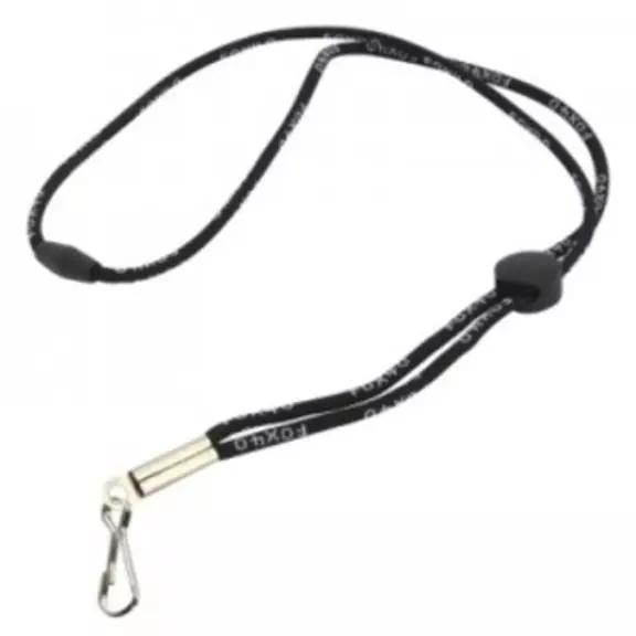 Silbato Fox40 Classic con Cordón Fox40 (negro)