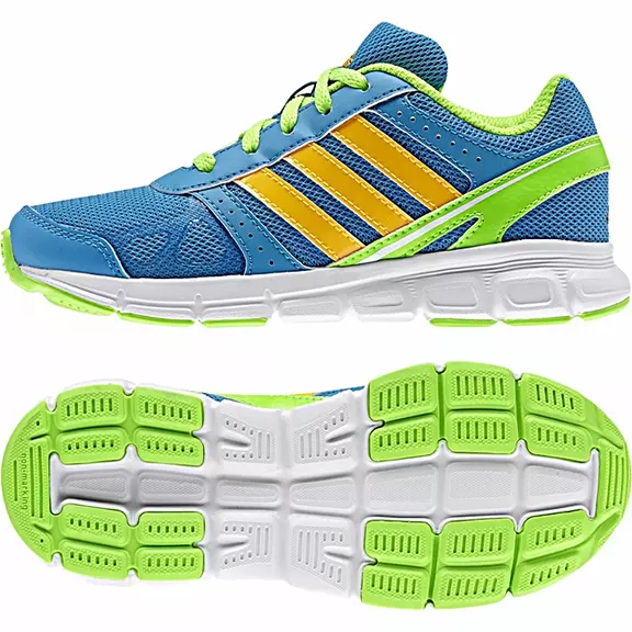 Adidas adifast  Kids (35-40/azul/lima/naranja)