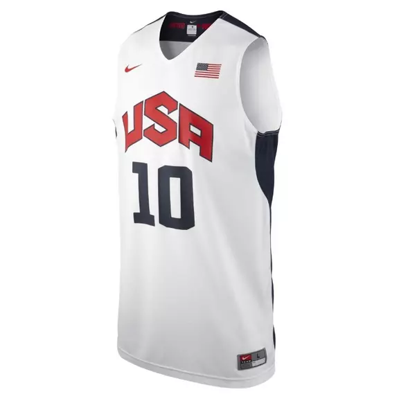 Camiseta Nike Réplica Bryant "USA" (100/blanco/navy/rojo)
