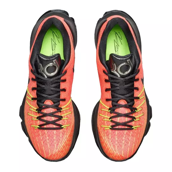 KD 8 “Hunt’s Hill Sunrise” (807/orange/black/volt/crimson)