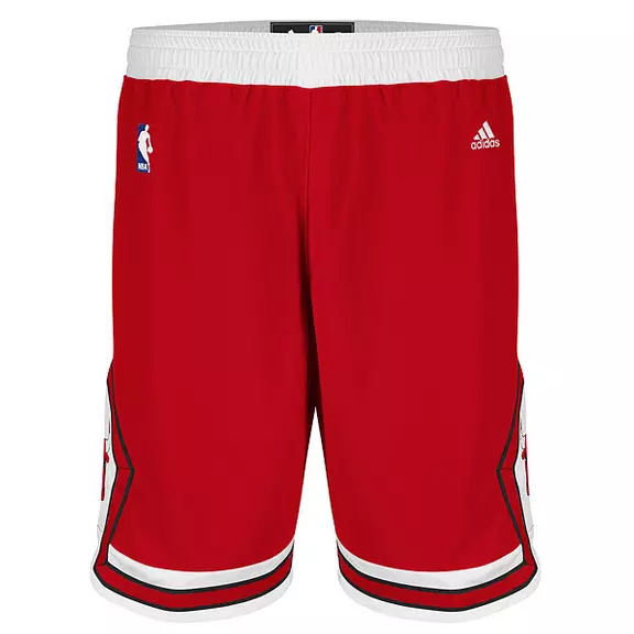 Adidas Short NBA Bulls (rojo/blanco)