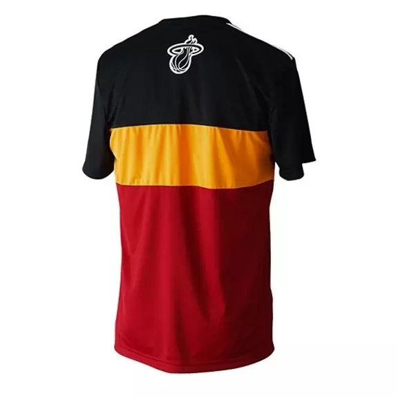 Adidas Camiseta NBA Miami Heat Winter Hoops (negro/amarillo/granate)