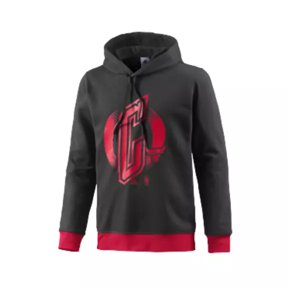 Adidas Sudadera NBA Chicago Bulls (negro/rojo)