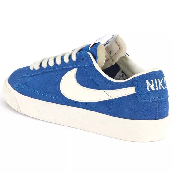 Nike Blazer Low Premium Sude (403/azul/blanco hueso)