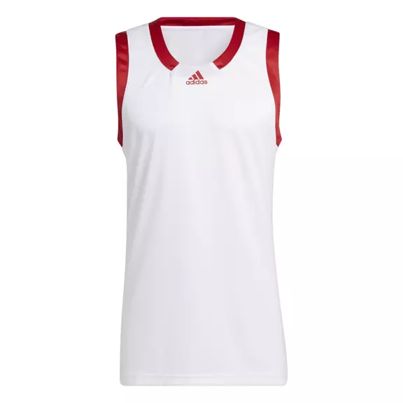 Adidas Basketball Icon Squad Jersey "White-Red"