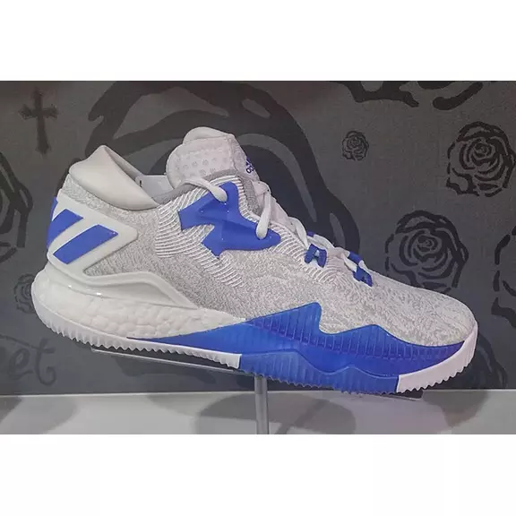 Adidas Crazylight Boost Low 2016 James Harden "Hallmark" (gray/white/royal)