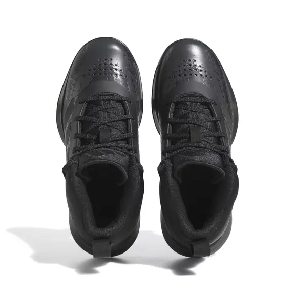 Adidas Cross Em Up 5 Kids Wide "Black"