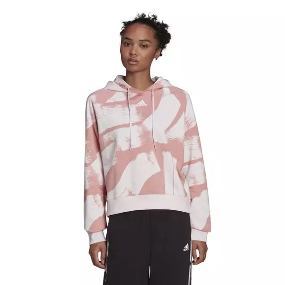 Adidas Essentials Print Relaxed Hoodie