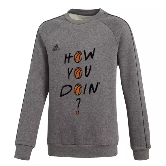 Adidas Junior Core 18 How You Doin? Sweat Top