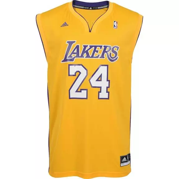 Adidas Camiseta Réplica Kobe Bryant Lakers (amarilla)
