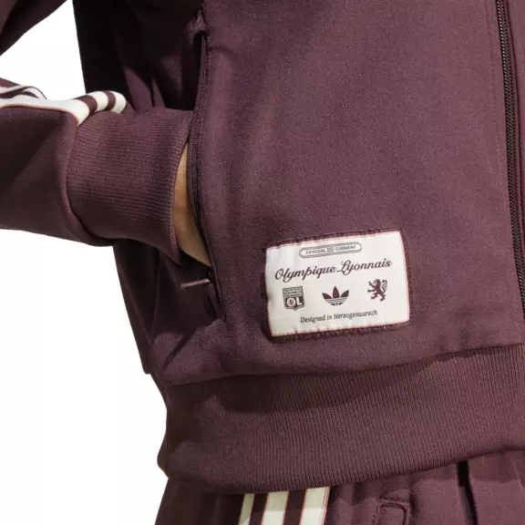 Adidas Olympique de Lyon ICON TT W "Aurora Ruby"