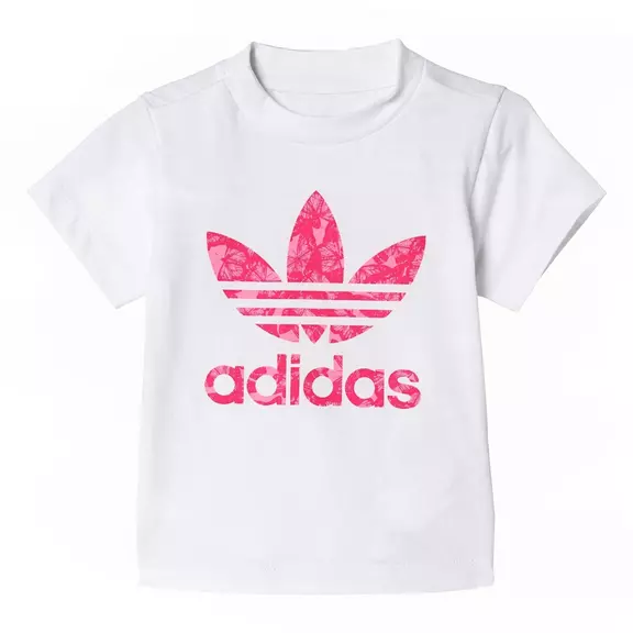 Adidas Originals Trefoil Logo "Butterfly" Infants Tee (white/multicolor)