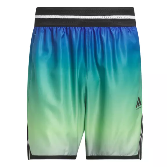 Adidas Short Basket Crazylite AOP 2 "Lime Burst/Pure Teal"