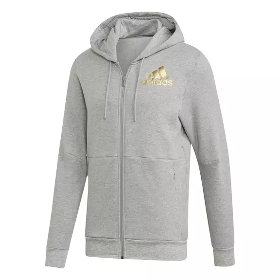 Adidas Sport ID Full-Zip Hoodie (Mgrey)