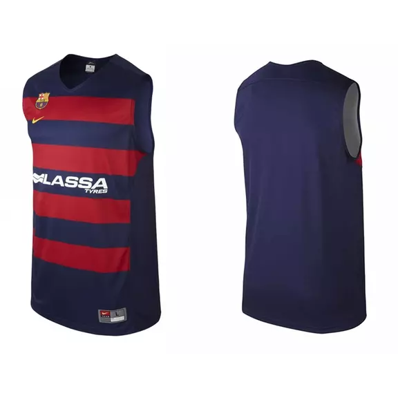 Camiseta Réplica Basket FC Barcelona (421/azul/grana)