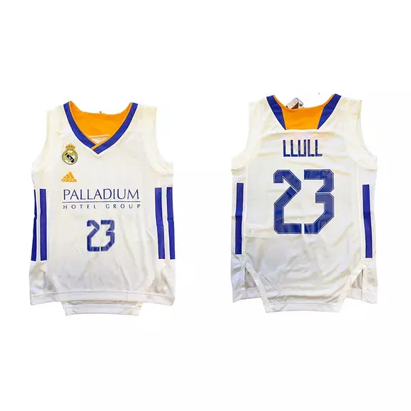 Maillot Replica Enfant Real Madrid Basket # 23 LLULL #
