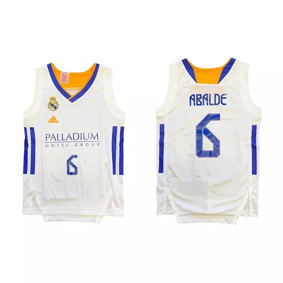 Camiseta Réplica Niñ@ Real Madrid Basket # 6 ABALDE #