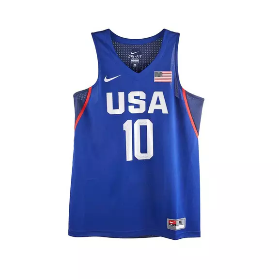 Camiseta Réplica USA Kyrie Irving "Río 2016 Royal" (458/royal/white)