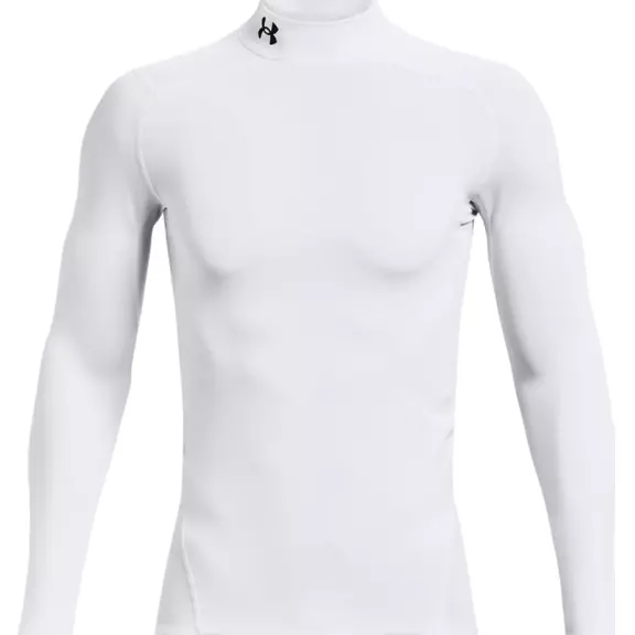 T-shirt UA ColdGear® Armour Comp "Blanc"