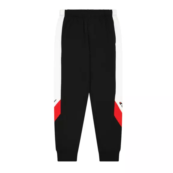 Champion Basketball Inspired Color Block Logo Rib Cuff Pants "Black"