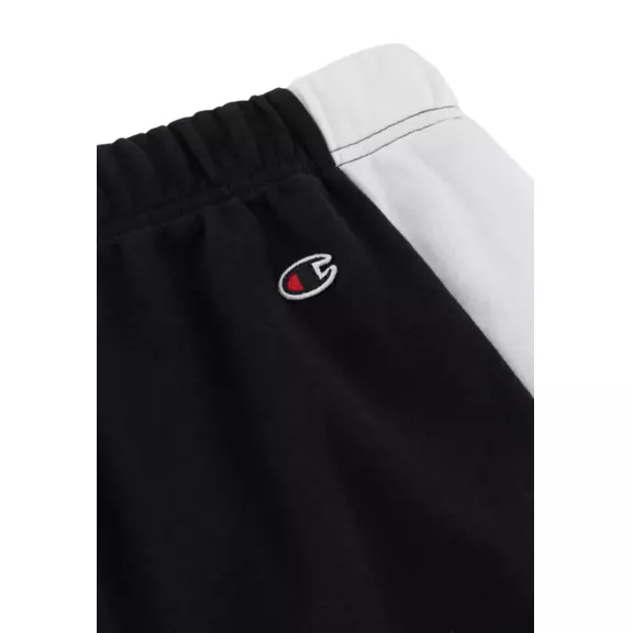 Champion Basketball Inspired Color Block Logo Rib Cuff Pants "Black"