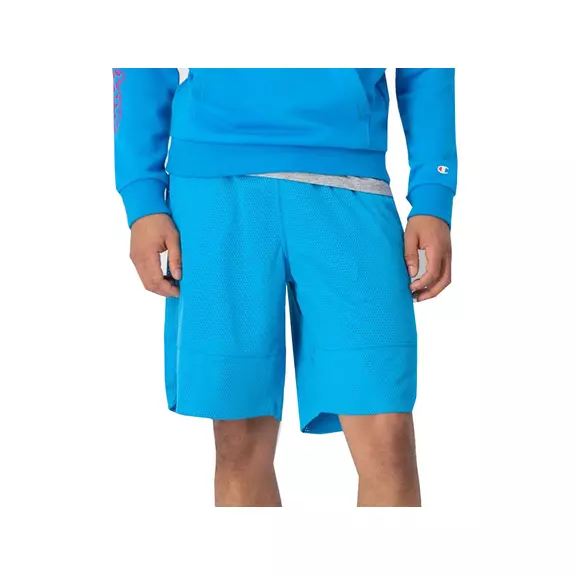 Champion Basketball Legacy Spray Neon Mesh Short "Blue Cyan Flour"
