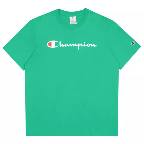 Champion Big Logo Cotton Jersery T-Shirt "Green"