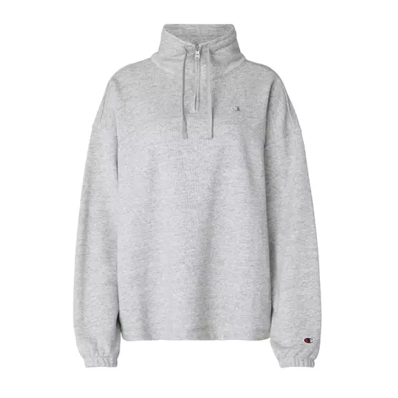 Champion Half Zip Sweatshirt "Ligh Grey"