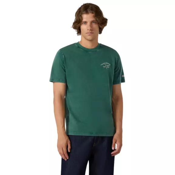 Champion Icon Men’s Washed Crewneck T-Shirt "Forest Green"