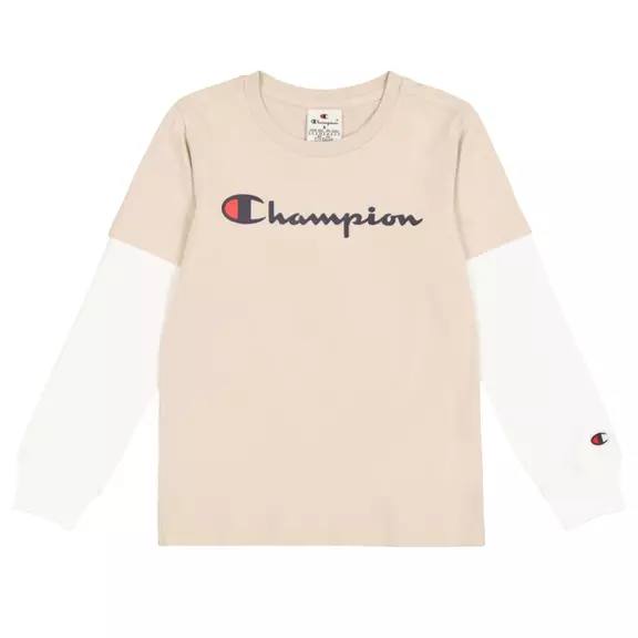 Champion Kids Double Layer T-Shirt "Beige"