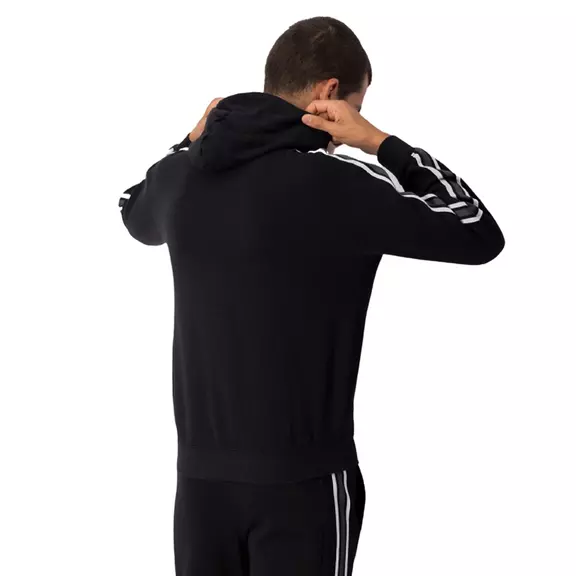 Champion Legacy Basketball Contrast Details Fleece Hoodie "Black"
