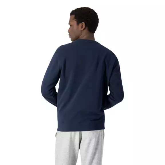 Champion Legacy Small Script Terry Cotton Sweatshirt "Navy"